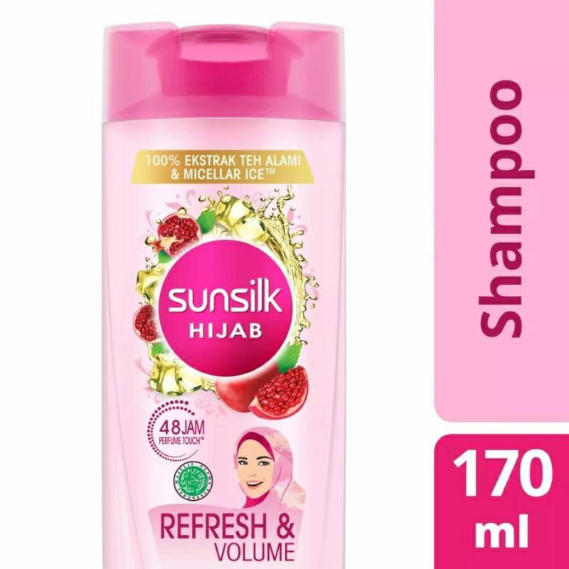 Sunsilk Shampoo Hijab Refresh &amp; Volume 170ml