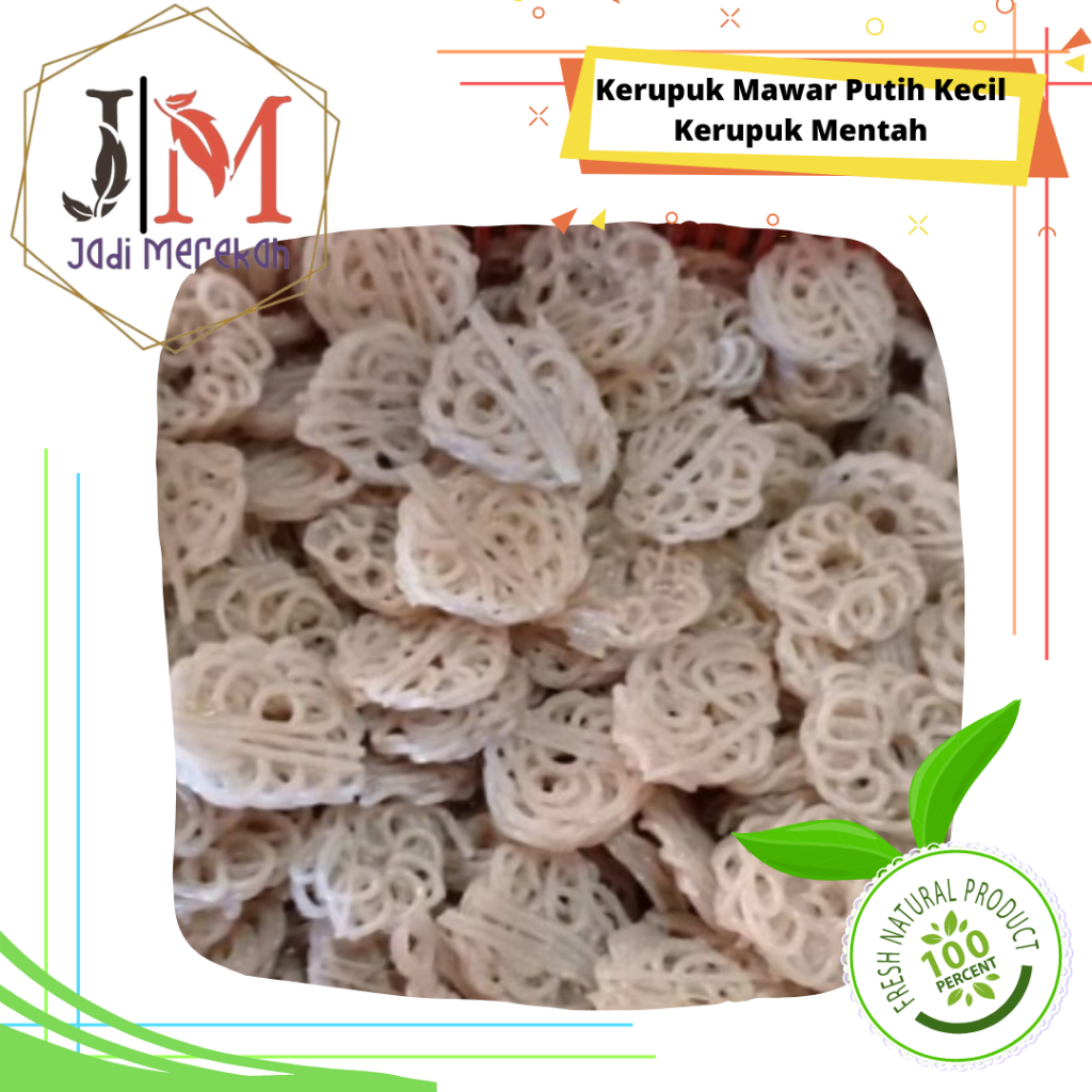 

[JM SoFresh] Kerupuk Mawar Putih Mentah
