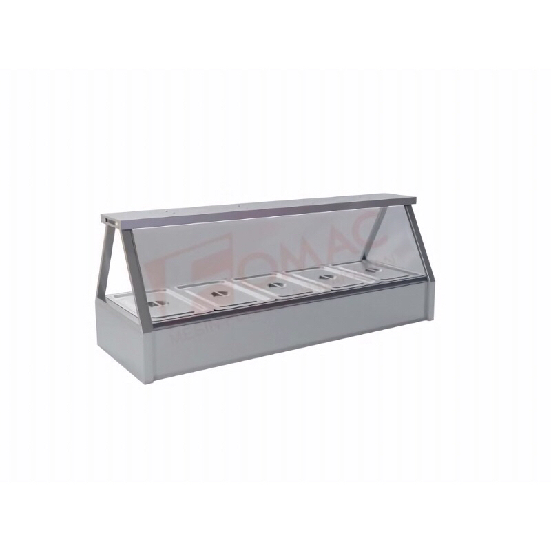 Fomac Electric Bain Marie Showcase BMS-E5 / Mesin Pemanas Makanan
