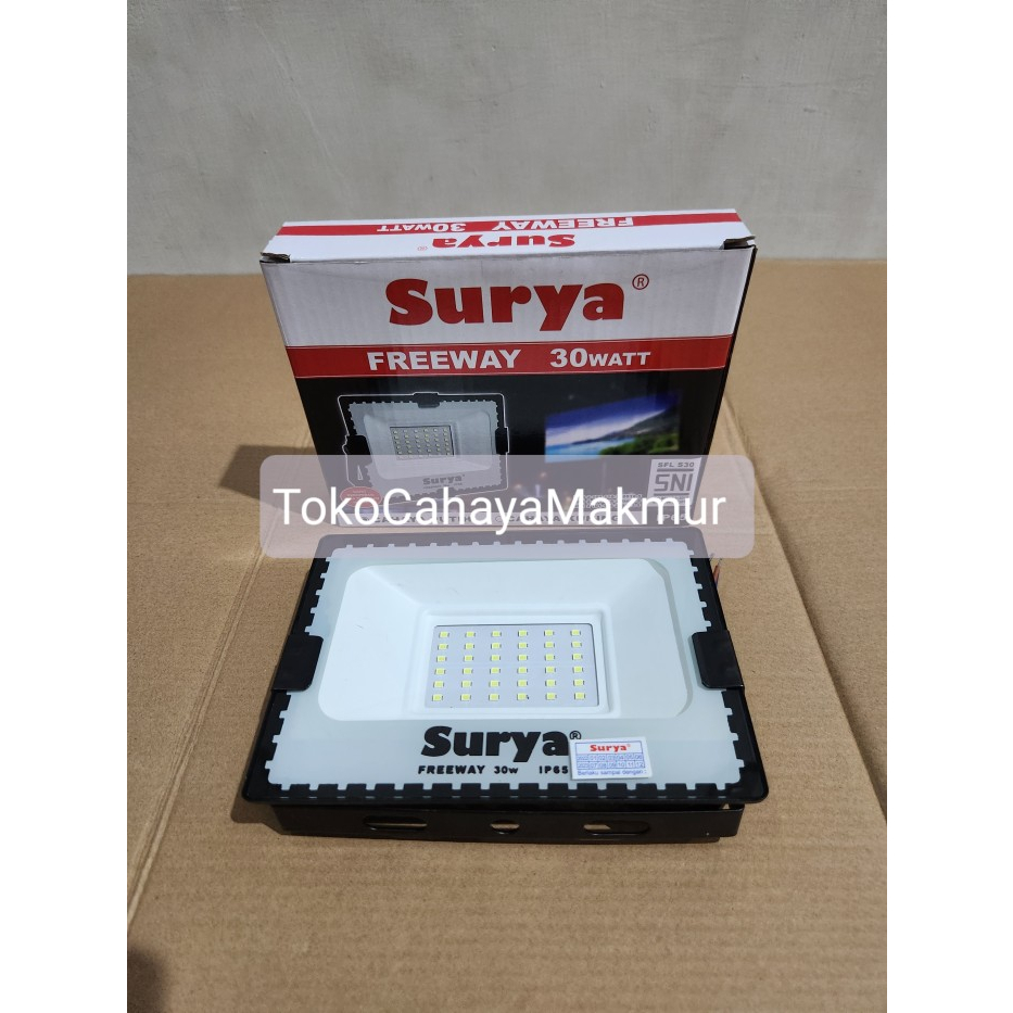 Lampu Sorot/Lampu Led Santiago 30w 30watt Surya Santiago Flood Light