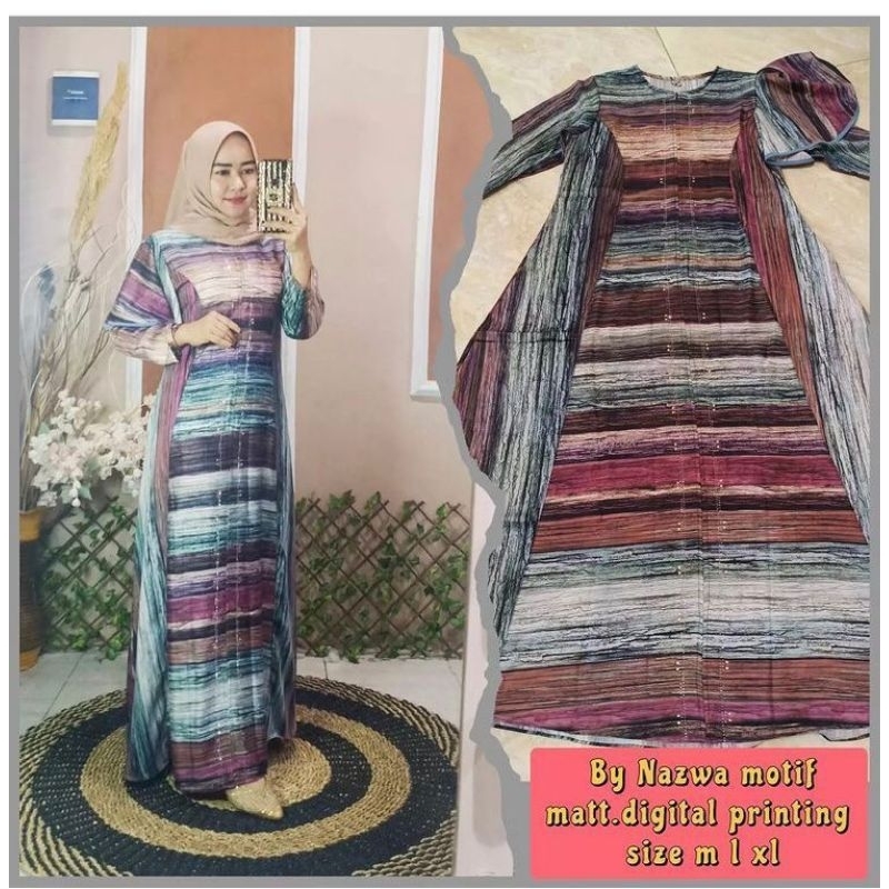Gamis Abaya By Nazwa Ori
