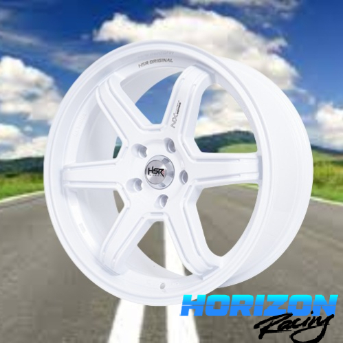 velg racing ring 18 warna putih hsr MINAS