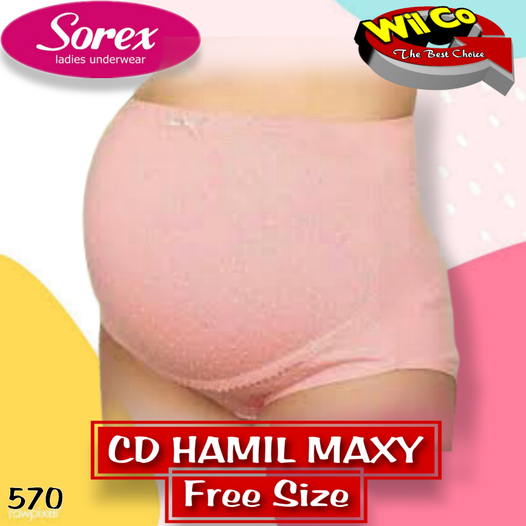 K570 - CELANA DALAM IBU HAMIL SOREX FREE SIZE HARGA PER 1 PCS