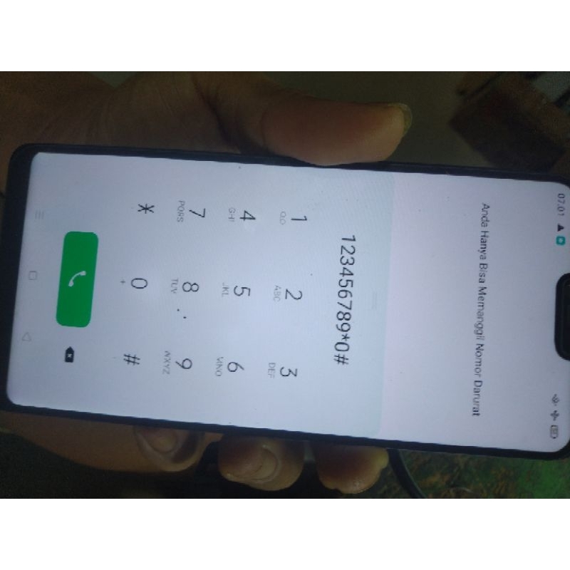 Lcd ORI copotan Oppo f7