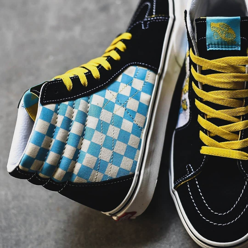 VANS SK8-HI X @thesimpsons 1987-2020 ORIGINAL 100%