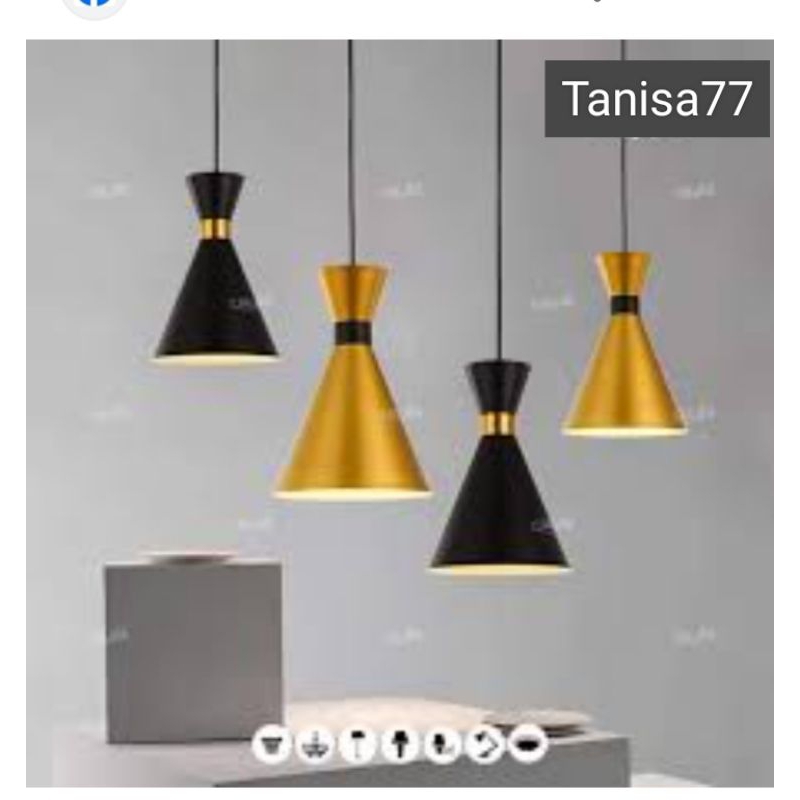 lampu gantung cafe resto/lampu hias