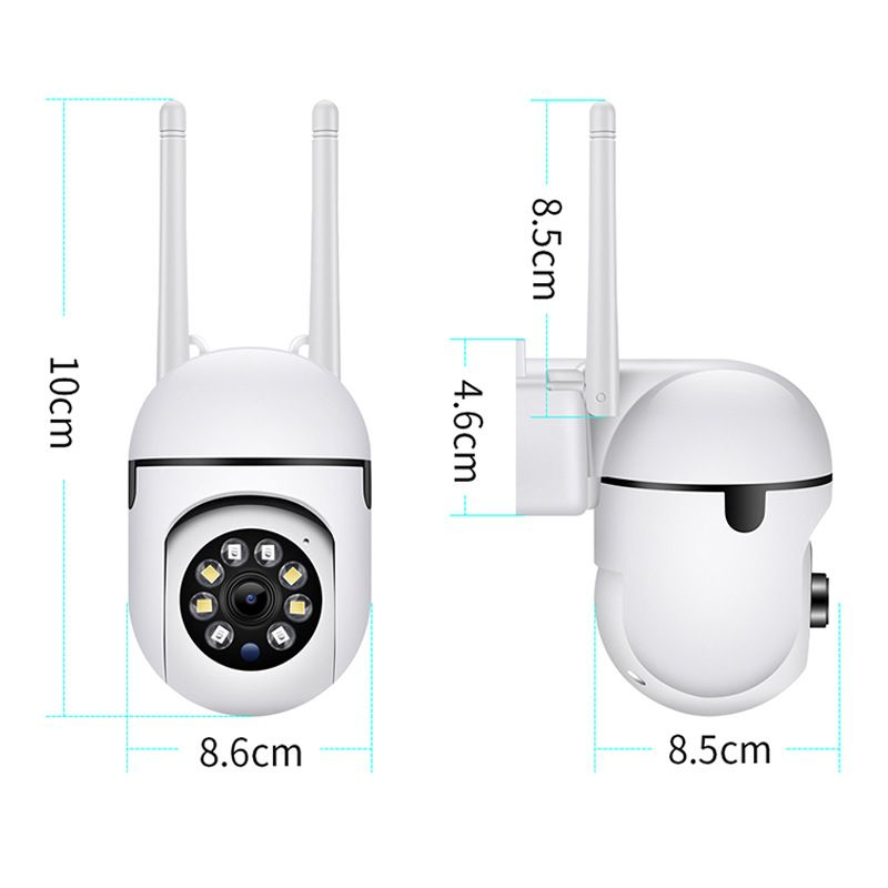 Cctv Wifi 2 Antena V380 Pro/ Ip Cam Camera 1080P 8MP