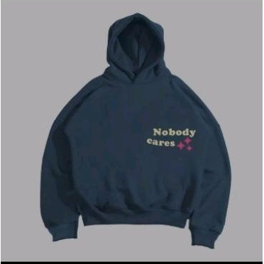 Hoodie Nobody Cares by JAKARTA VIBES
