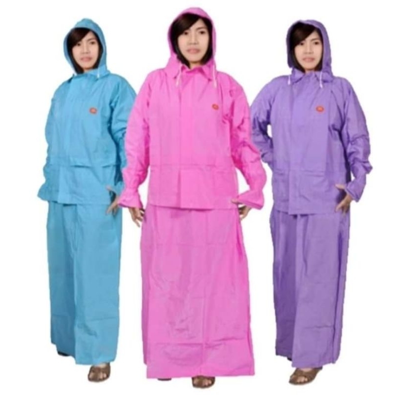 Jas hujan rok dewasa