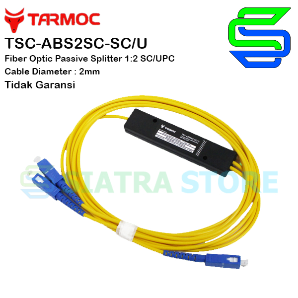 Fiber Optic Passive Splitter 1:2 SC/UPC Ratio 50 50| FTTH 1:2 Splitter