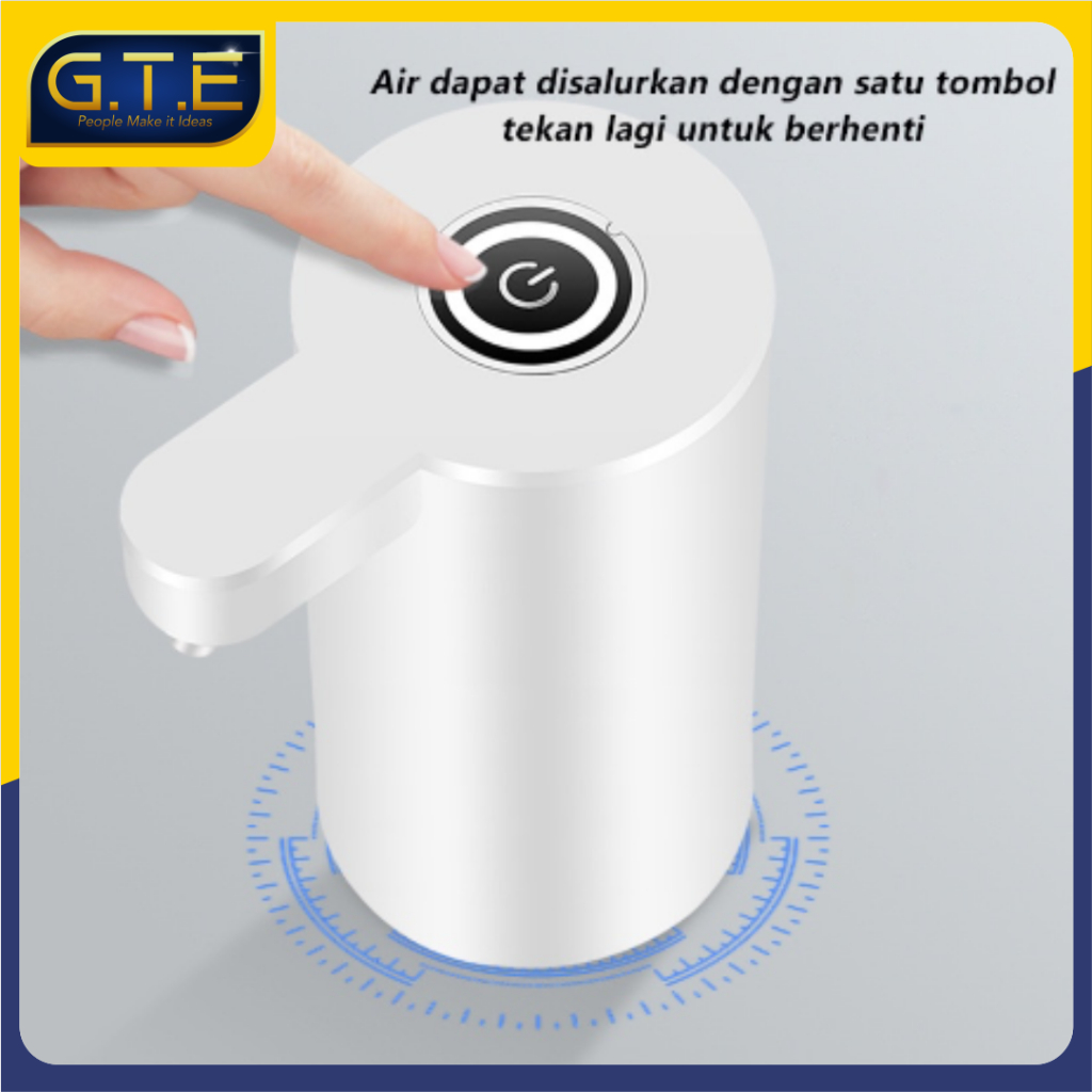 GTE | Pompa Galon Elektrik LED Portable / Pompa galon