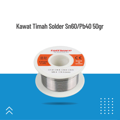 Kawat Timah Solder Sn30/Pb70 50gr 0.4mm Kawat Las Timah Patri Soldering Iron High Quality