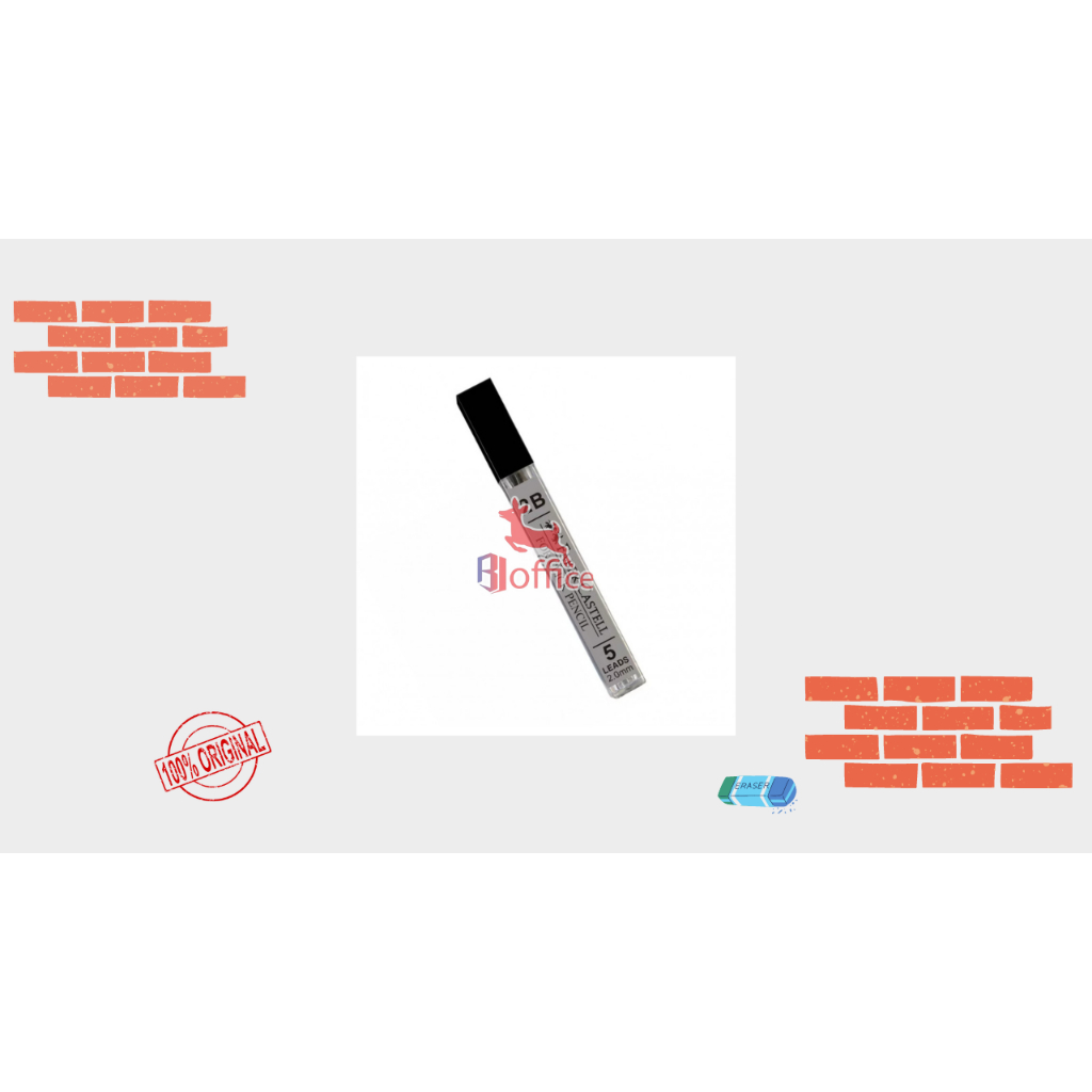 

Isi Pencil Mekanik 2B 2mm Faber Castell / Refill Pencil Lead