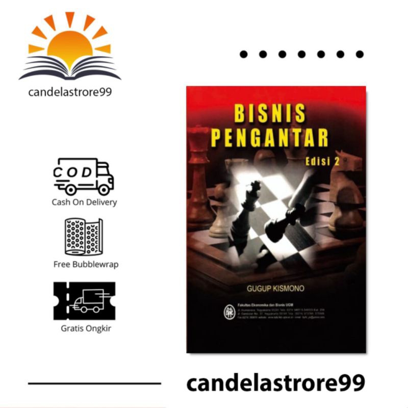 PENGANTAR BISNIS, edisi 2,by GUGUP KISMONO