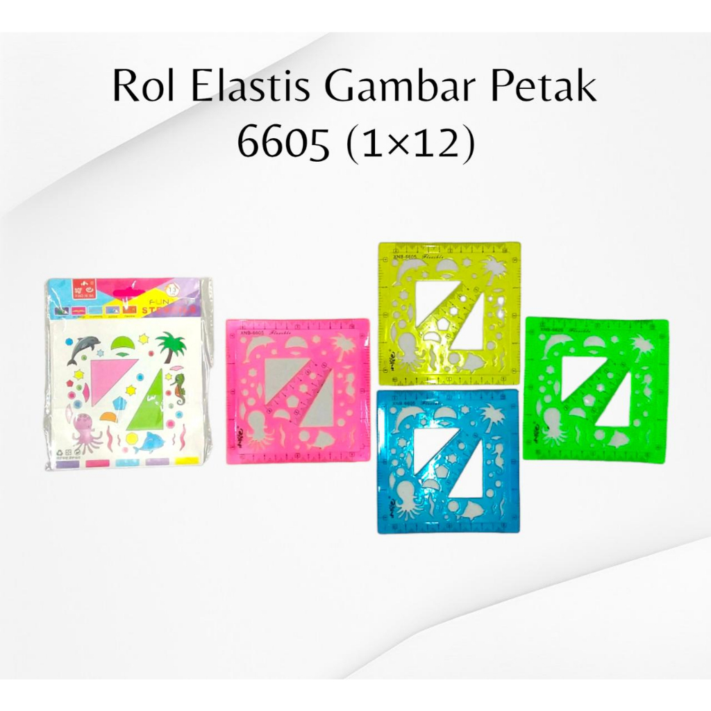 

Rol Elatis / Penggaris ElastiS Motif Gambar