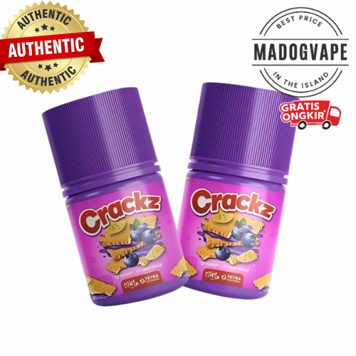 Liquid Crackz V6 60ml | Crackz V6 Blueberry Crackerz by Tetra | Liquid Crackz Blueberry | Crackz Ungu | Crackz V6