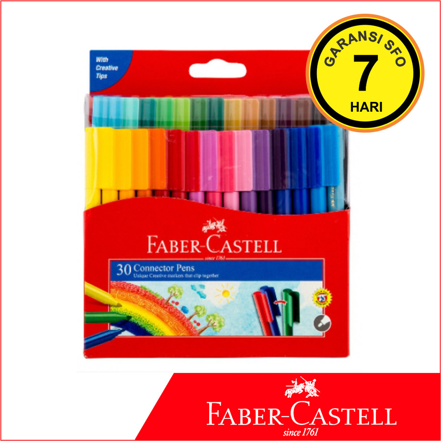 

Connector Pen Faber Castell Isi 30 - SFO Semarang Official