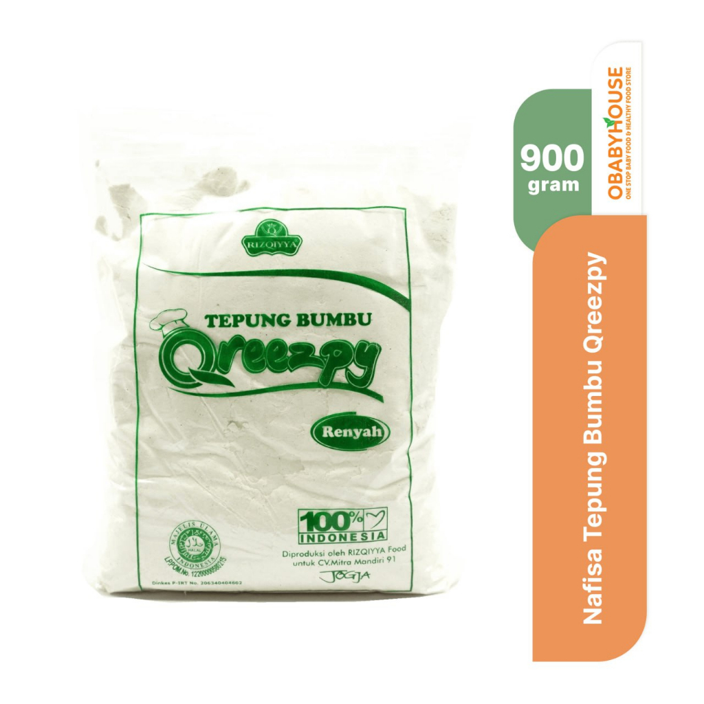 Nafisa Tepung Bumbu Qreezpy 900 gram