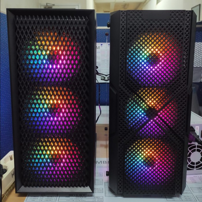 Komputer AMD Ryzen 3 3200G 3,6GHz 4Cores|RAM 32GB|SSD 512GB M.2 NVME|WIFI, Komputer Rakitan, PC Gaming/Desain/Admin/Office Baru Bergaransi 1 Tahun