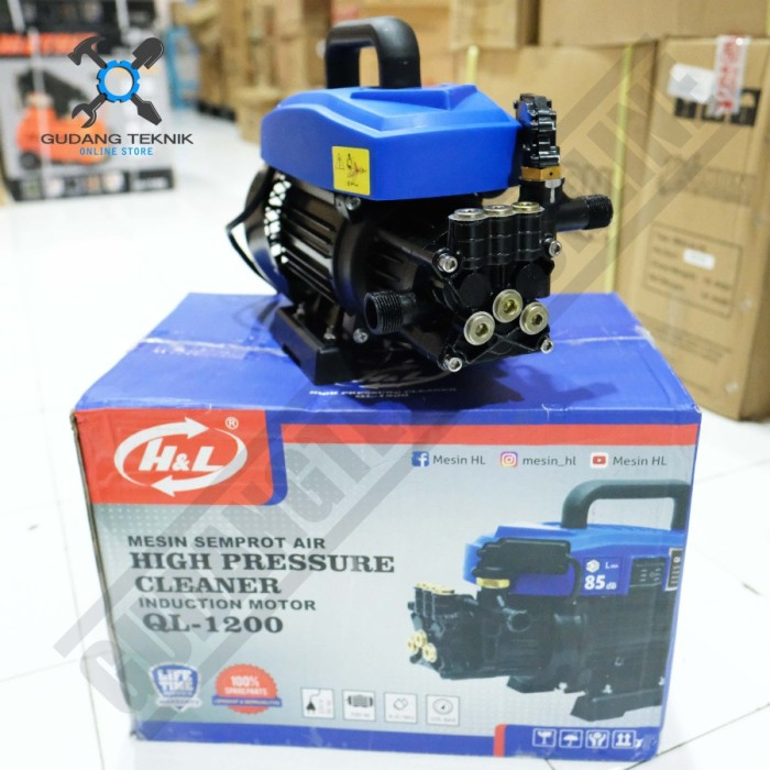 Alat Steam Cuci Motor Mobil QL1200 QL1900 H&amp;L HNL / Electric Jet Cleaner High Pressure QL 1200 QL 1900 H&amp;L HNL