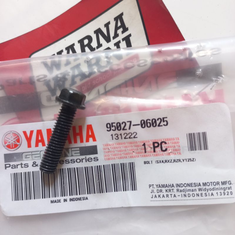 Baud baut bak cover tutup CVT mio sporty smile | 95027-06025