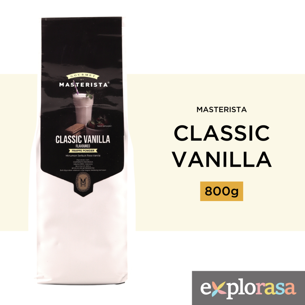 

Bubuk Minuman Masterista - Classic Vanilla Base 800gr