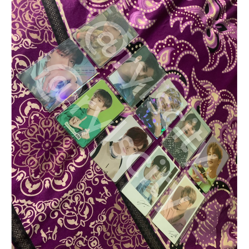 Photocard Mark Jeno Past, Hello, Dilan, Dicon Selca