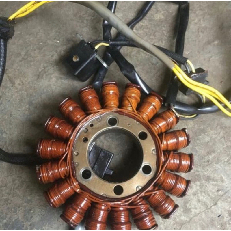 spull spul sepul stator comp ninja 250 r karbu old