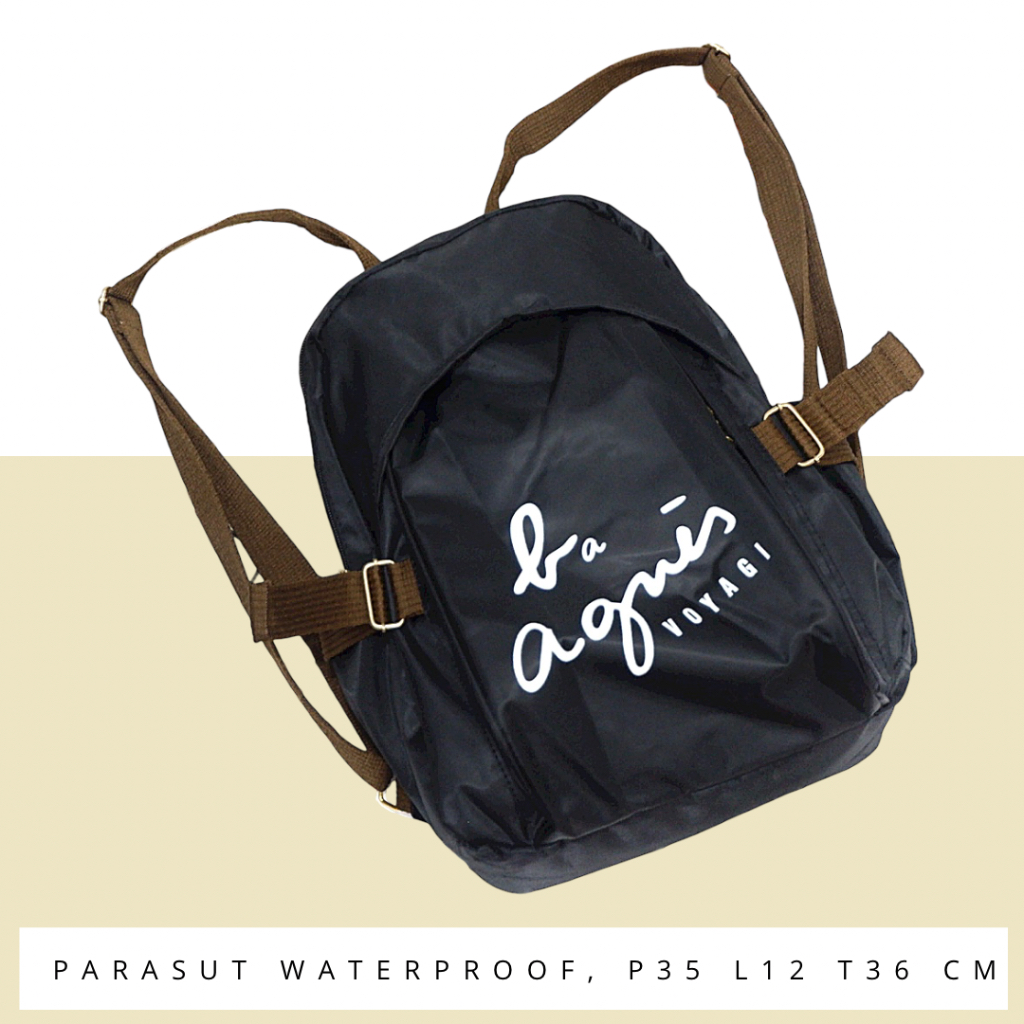 Bayar di Tempat TAS RANSEL Stylish Backpack FASHION LOKAL Bahan tebal Parasit Anti Air Model Agnes