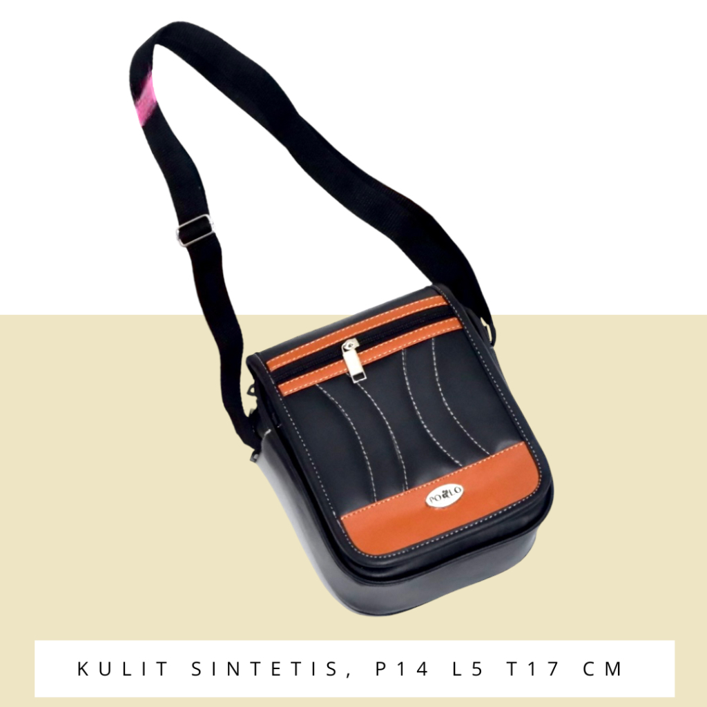 COD GAN Bahan Kulit sintetis Tas Selempang Pria dan Wanita Trendy NEVSET semarang Murah meriah lokal