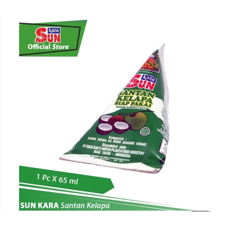 

Sun Kara santan kelapa 65ml sasa