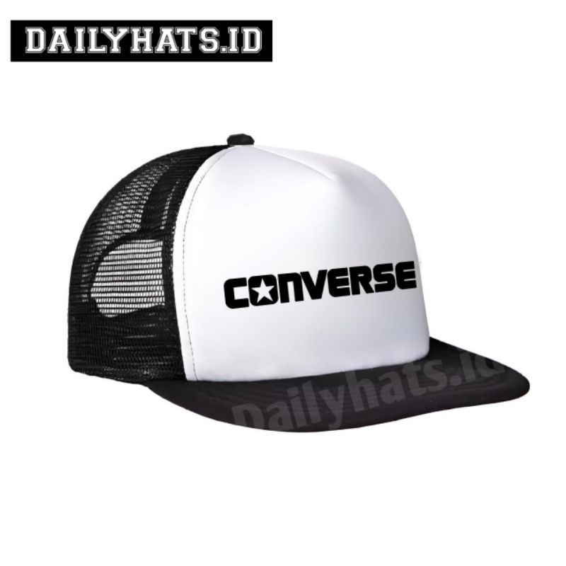 Topi snapback jaring CONVERSE SNAPBACK TRUCKER TOPI OUTDOOR PRIA/WANITA