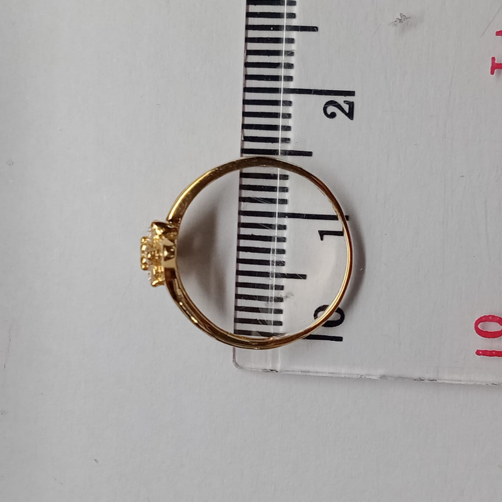 Cincin Anak Emas 17K - 0.95 Gr Kadar 750 - 4748