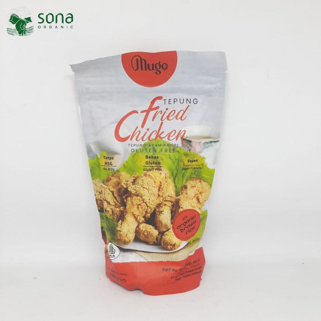 

Tepung Bumbu Ayam Goreng 150g-Mugo-Tepung Fried Chicken Gluten Free