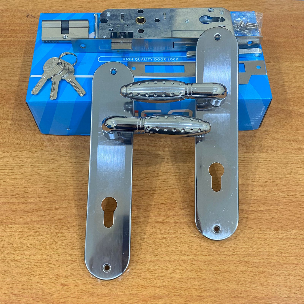 Kunci Pintu Rumah ukuran Besar 25 cm Minimalis Aigo AL-11/ Gagang pintu rumah