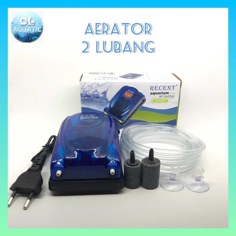 Aerator 2 Lubang (PAKET) merk Recent AA 410