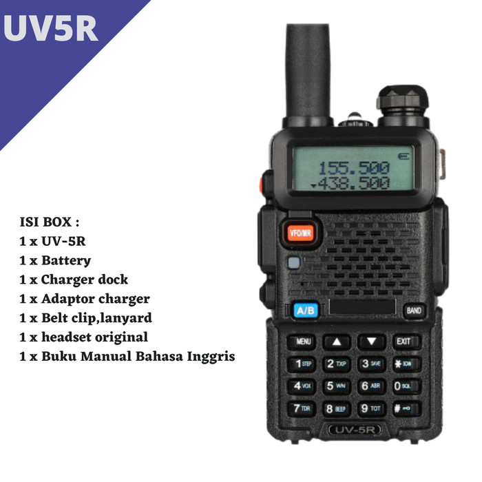 HT UV-5R Bao UV5R Feng HT Dualband VHF UHF 400 Pofung Handytalky Bao UV 5R Feng UV 82