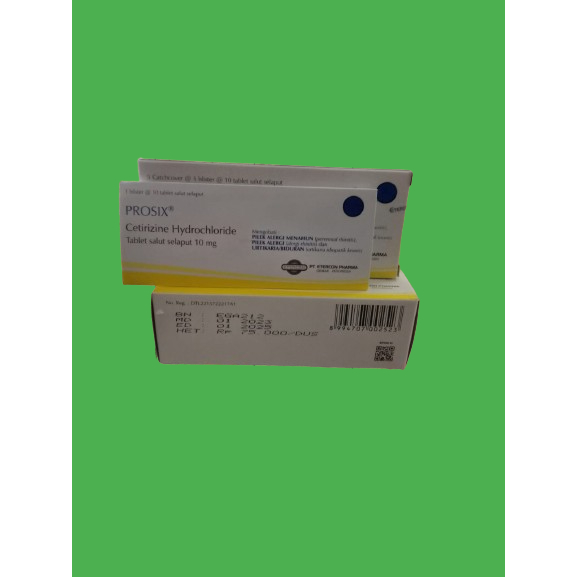 PROSIX TABLET PER STRIP (CETIRIZINE HCl 10MG)