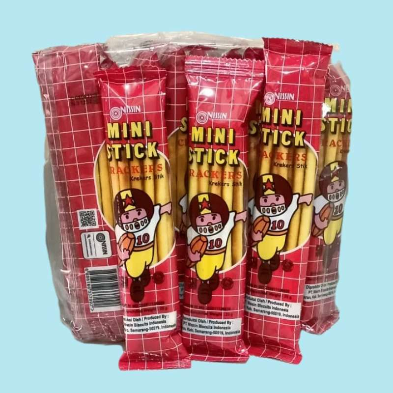 NISSIN Mini Stick Biscuit 25 g [10 sachets/ pack]