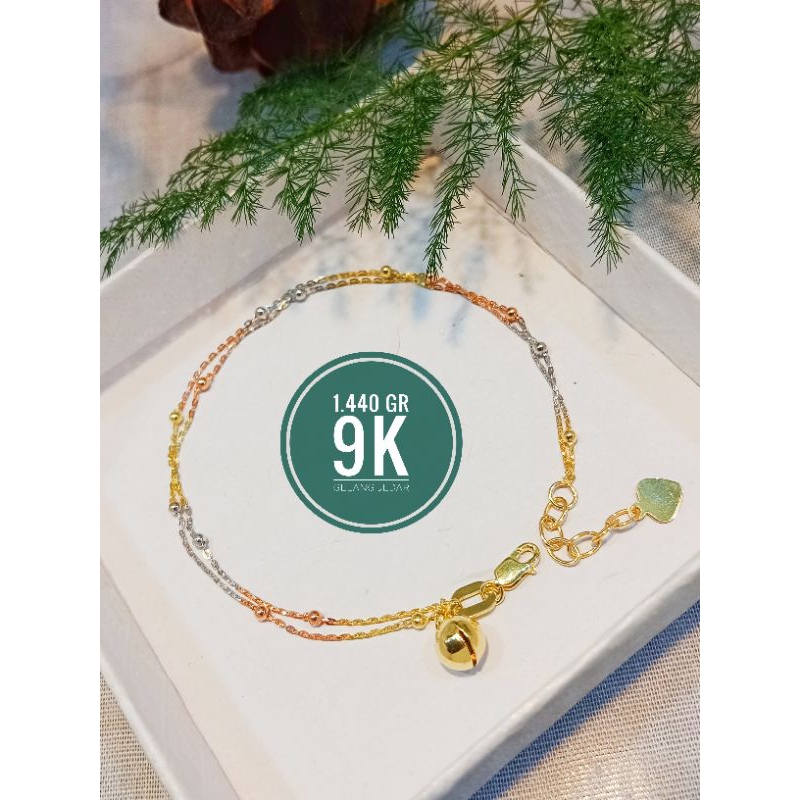 GeLang Jedar 3 warna 9k 1.440gr