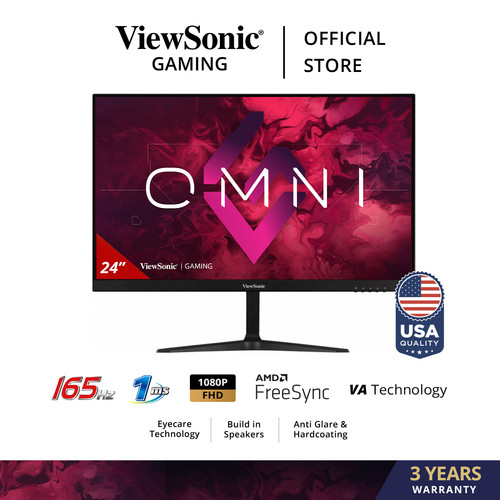 Monitor LED ViewSonic VX2418-P-MHD | 165Hz | 1ms | Adaptive Sync