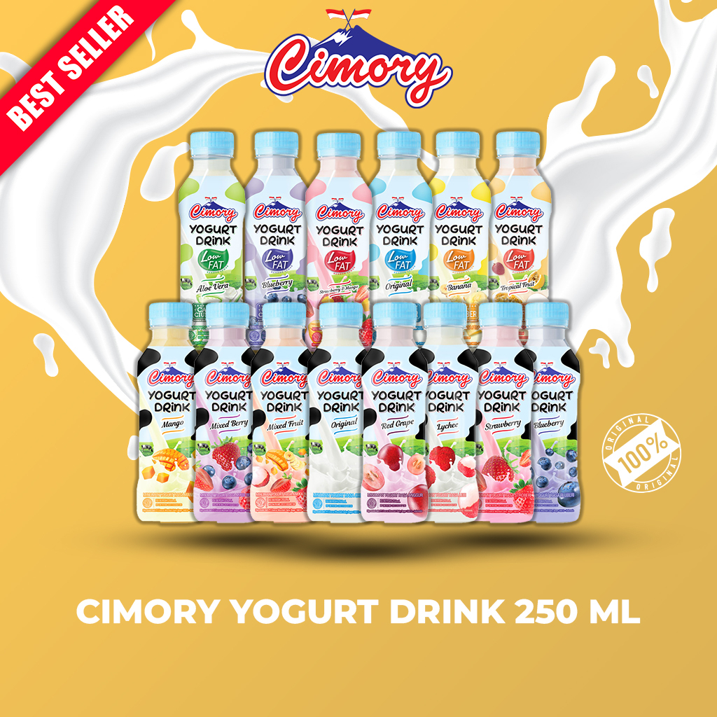 

Cimory Yoghurt Drink Botol - Netto 240 mL