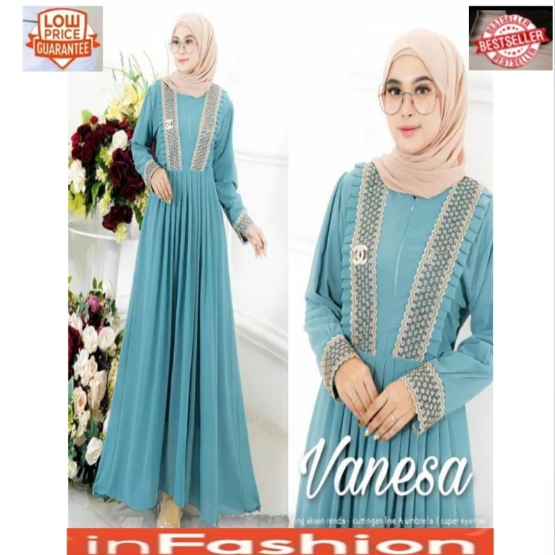 BajuGamis#Wanita#Dewasa#Kekinian#Putih#Terbaru