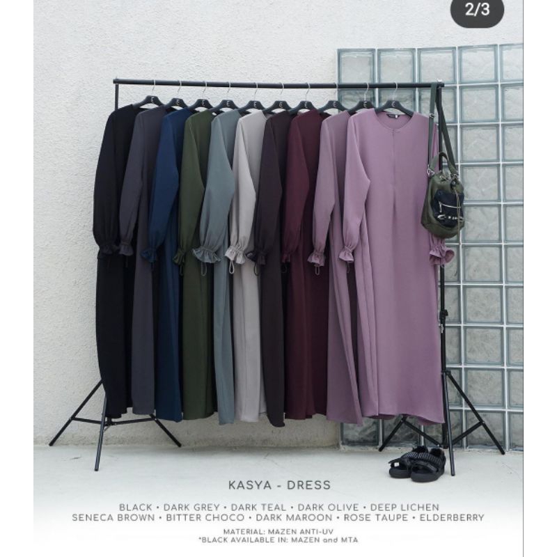 NWT Kasya dress Darkmaroon size S aljenna