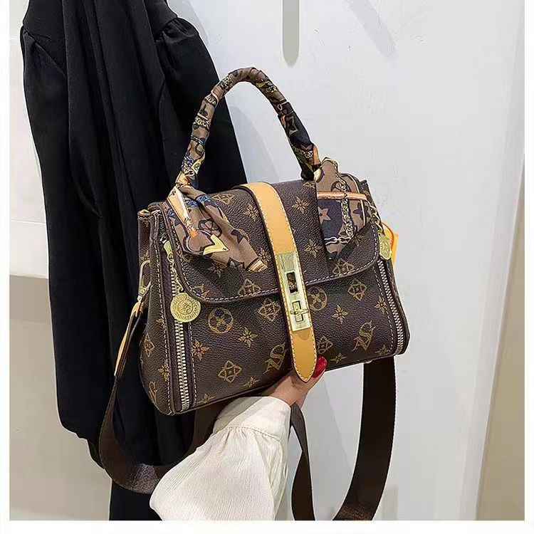 BJ57907 (DAPAT SERTIFIKAT) - BROWN/KHAKI/FULL BROWN - TAS WANITA FASHION KOREA CHINA IMPORT MODIS ELEGAN TERMURAH TERLARIS TERBARU BAGSTORE JAKARTA TAS BATAM CR7907