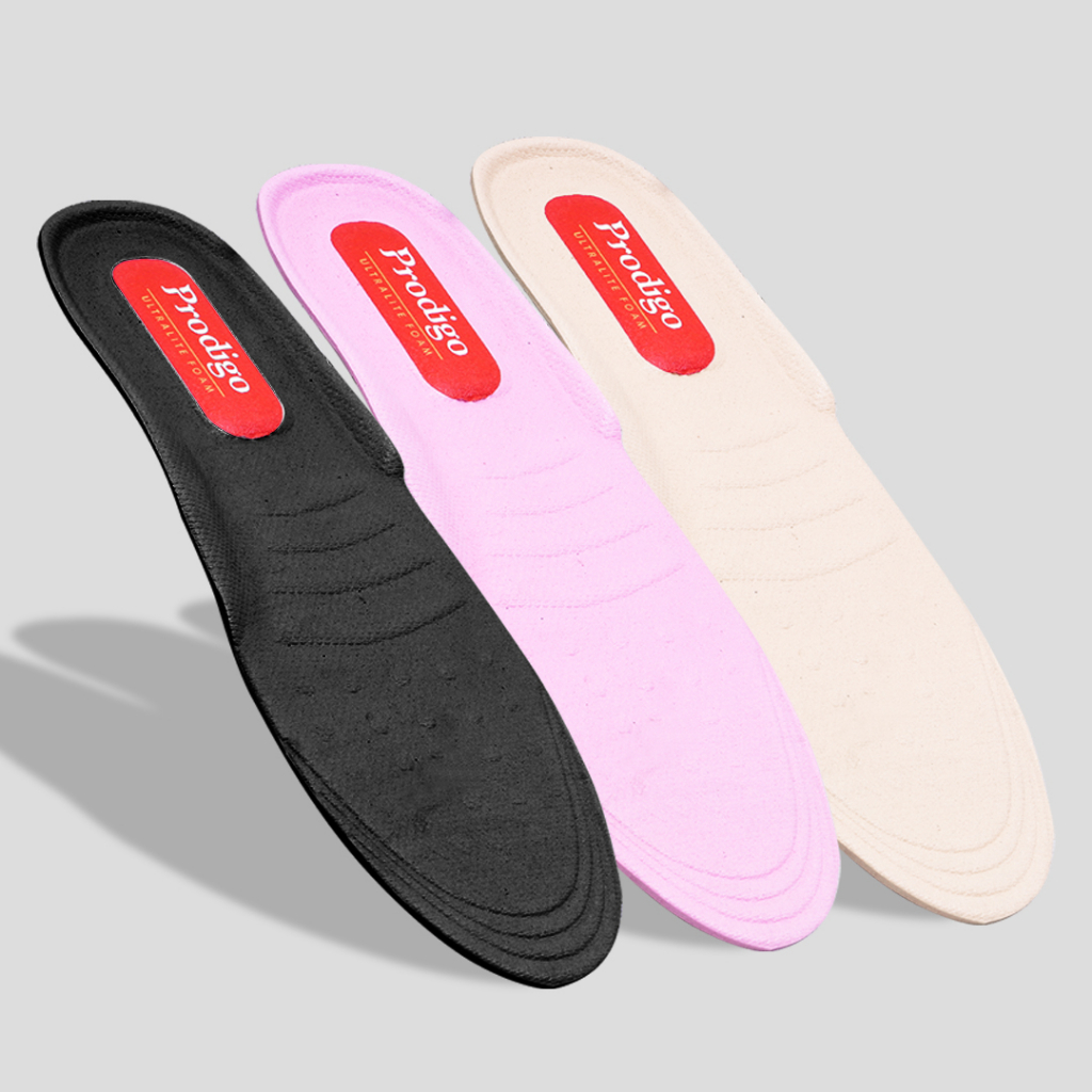 Prodigo* Insole sepatu Sneakers Casual Formal Sport Sekolah Pria Wanita | Alas sepatu Unisex