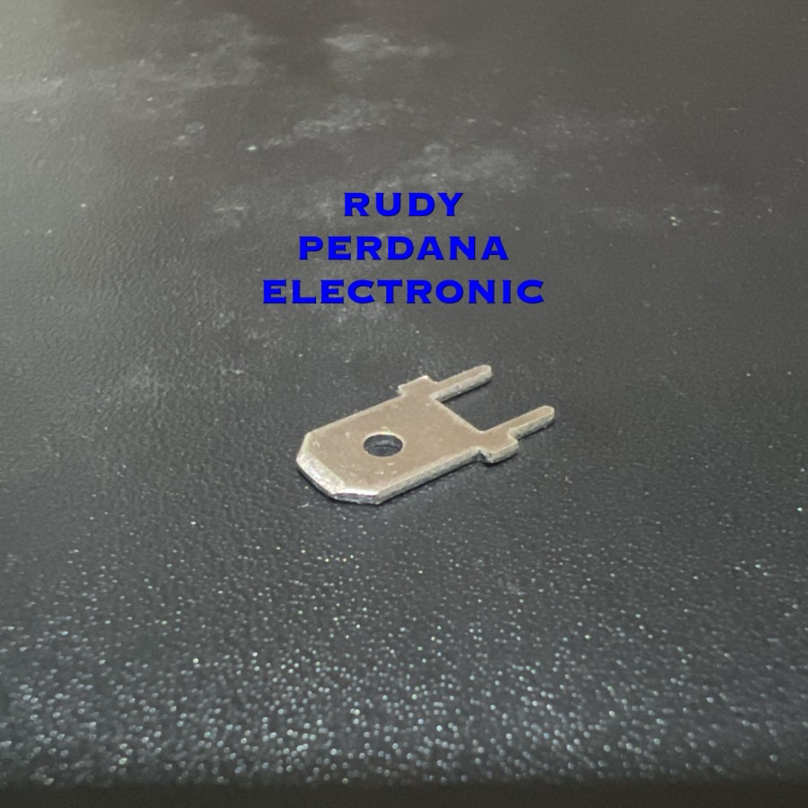 TERMINAL PIN SKUN SEKUN KABEL GEPENG 6.3 MALE COWOK DJ6110-6.3x0.8 PCB
