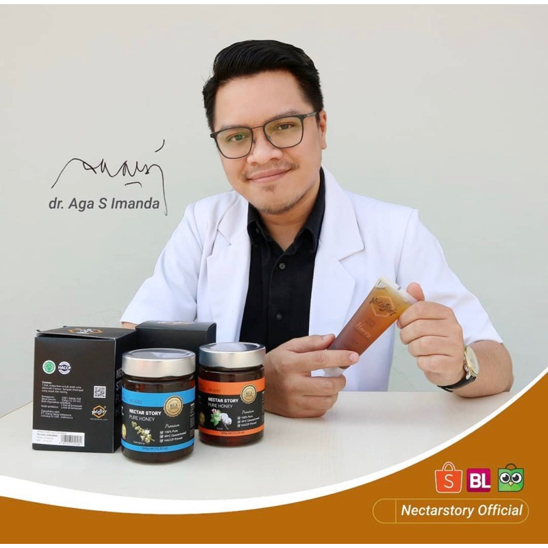 

[Ready] NECTAR STORY PURE HONEY : madu asli tanpa gula 100% // madu masker wajah muka minum makan