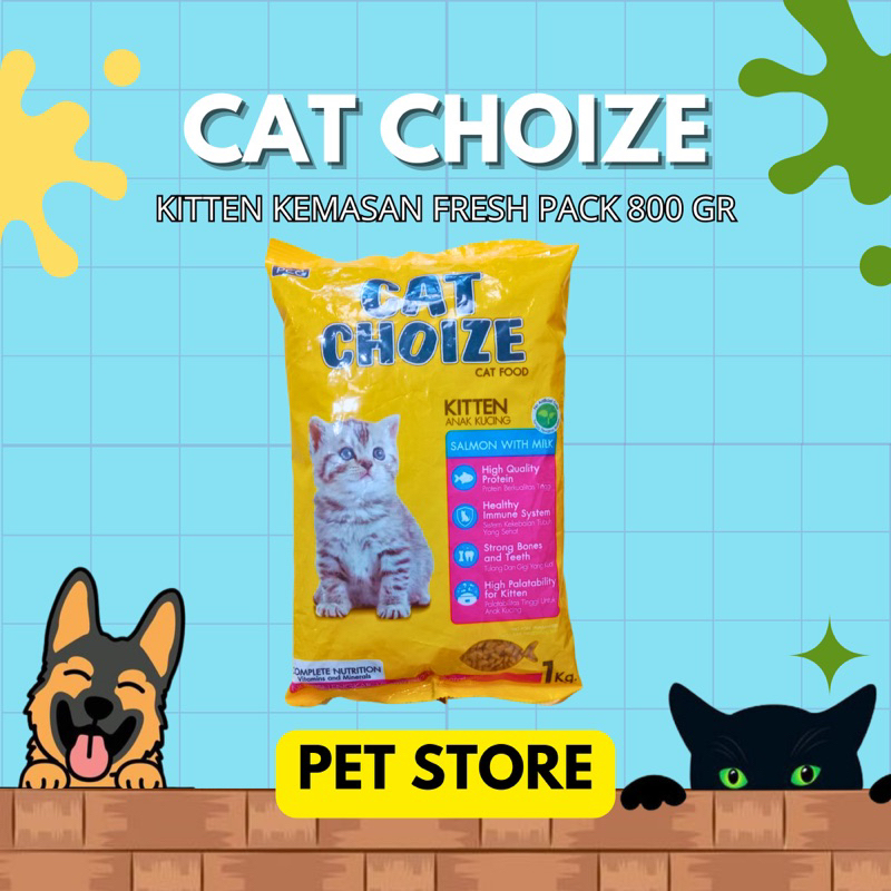 CAT CHOIZE KITTEN Tuna &amp; Milk 1 KG