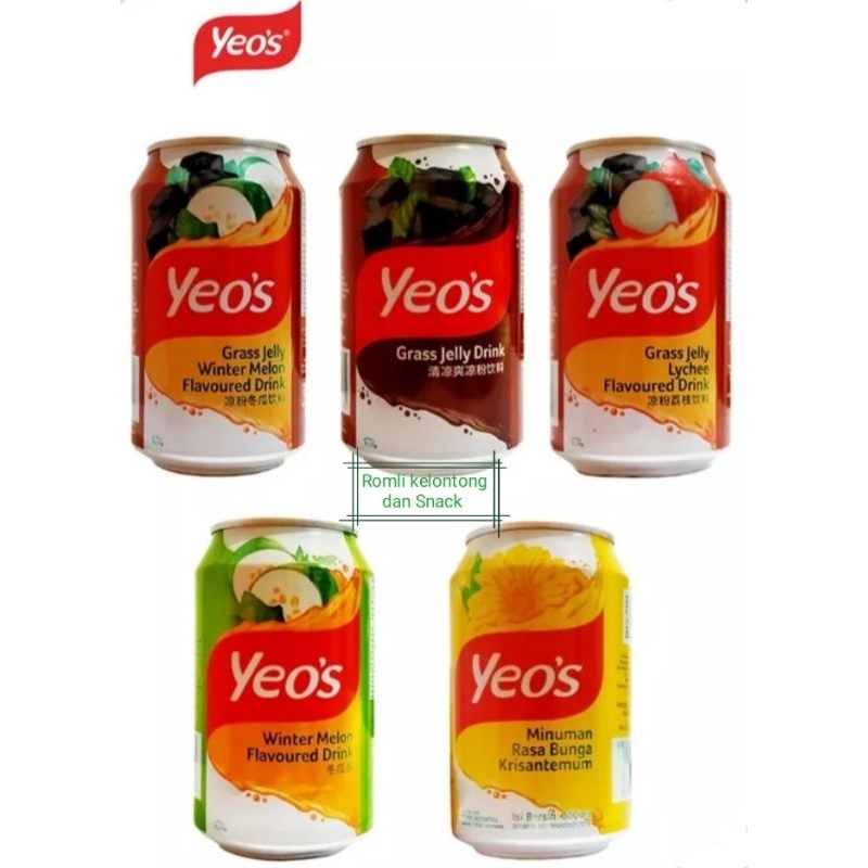 

Yeo's Yeos Minuman Asia Kaleng 330ml